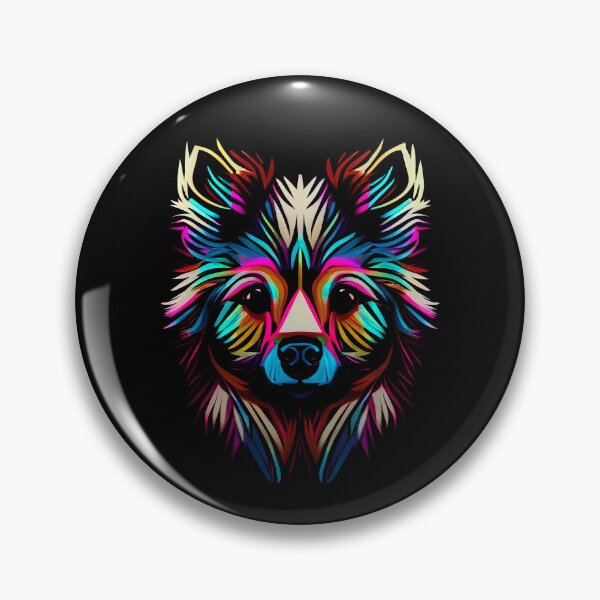 Item preview, American Eskimo Dog Colorful Paint Splash designed and sold by rafaeltto.