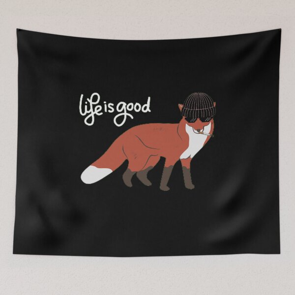 Item preview, Funny Thug Life Fox designed and sold by TheRoyalFoxNFT.