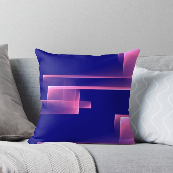 Item preview, Pink and Blue Abstract designed and sold by mittie101.