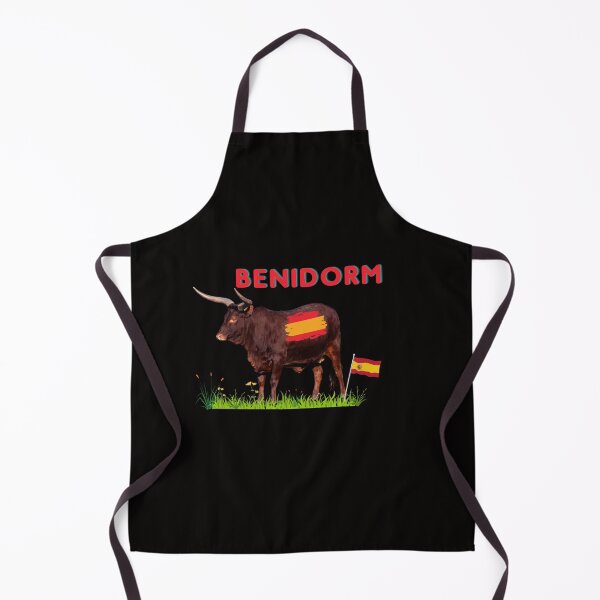 Item preview, Benidorm Holiday T-Shirts With Spanish Bull & Flag designed and sold by MarieSusan.