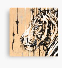 India Ink Canvas Print