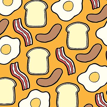 Artwork thumbnail, Breakfast Pattern by evannave