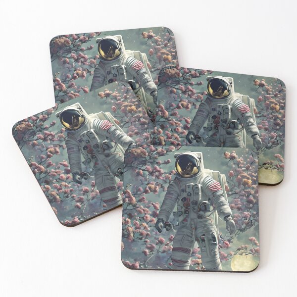 Item preview, In a galaxy far, far away with pink flowers. designed and sold by LucideReality.