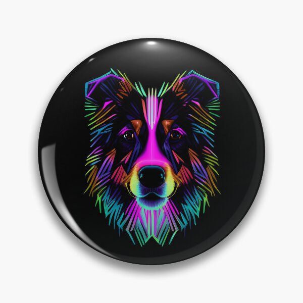 Artikelvorschau, Australian Shepherd Dog Colorful Paint Splash entworfen und verkauft von rafaeltto.