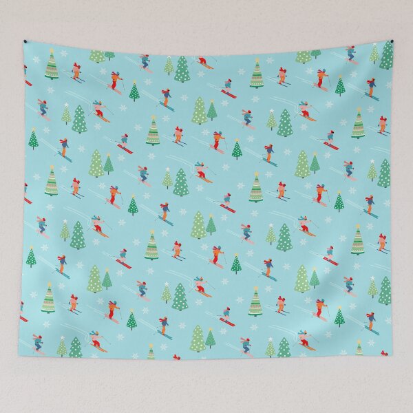 Item preview, Downhill skiers designed and sold by Cheekyleopard.