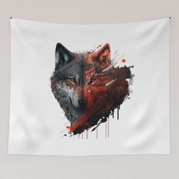 Item preview, Wolf  designed and sold by DianaaBoutique.
