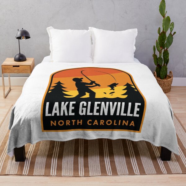 Item preview, Lake Glenville North Carolina Fishing designed and sold by HalpinDesign.