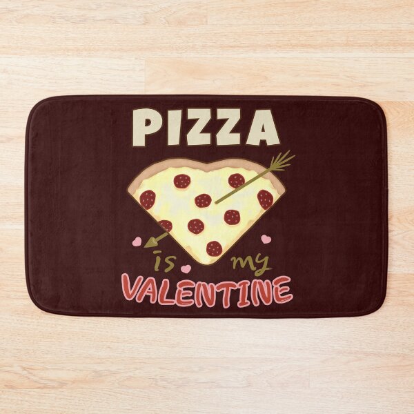 Item preview, Pizza Is My Valentine Heart - Pizza Be Mine  designed and sold by ViewerEqualsPhoton.