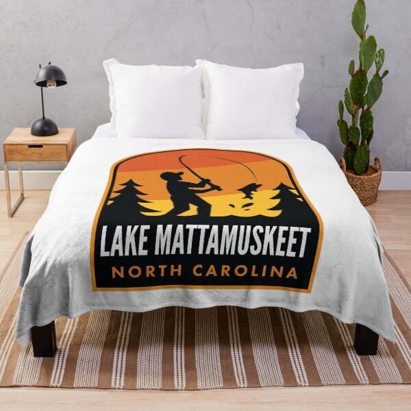 Item preview, Lake Mattamuskeet North Carolina Fishing designed and sold by HalpinDesign.