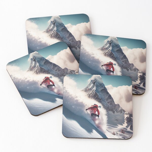Item preview, Skier's Dream: Fresh Powder designed and sold by LukeAiWalker.