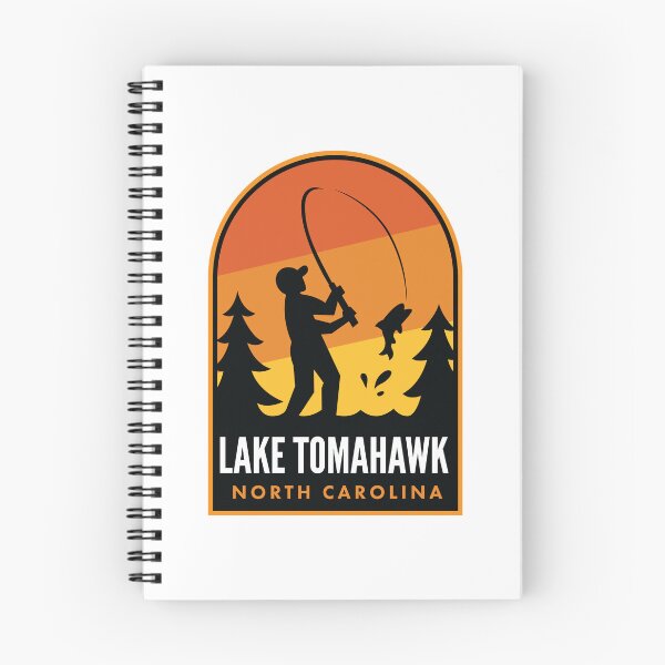 Artikelvorschau, Lake Tomahawk North Carolina Fishing entworfen und verkauft von HalpinDesign.