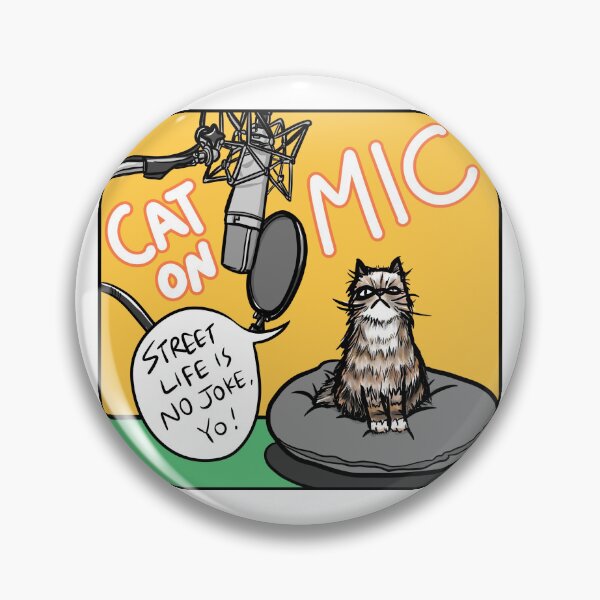 Item preview, Cat x MC x MIC x Street life x Persian designed and sold by Jiparaegi.