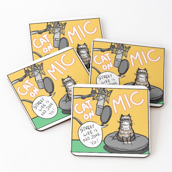 Item preview, Cat x MC x MIC x Street life x Persian designed and sold by Jiparaegi.