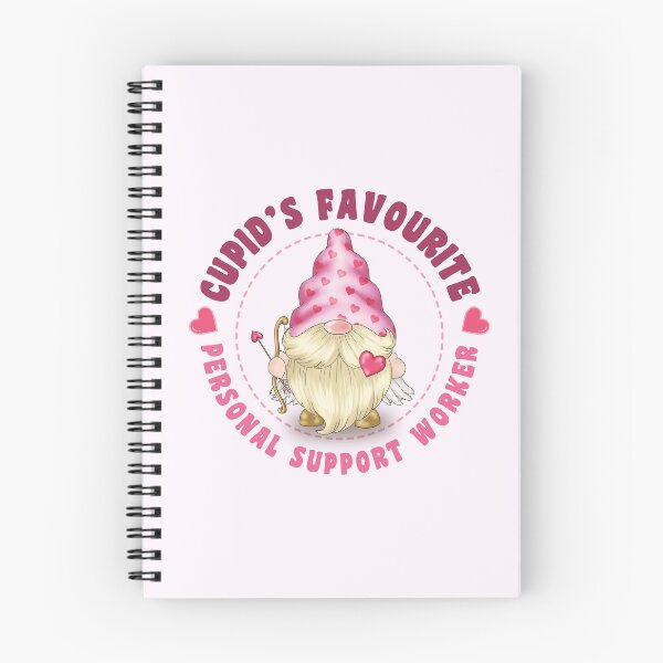 Item preview, Cupid's Favourite Personal Support Worker - Pink gnome design for Valentines Day! designed and sold by TaraGbear.