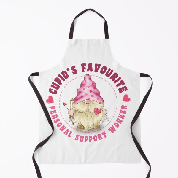 Item preview, Cupid's Favourite Personal Support Worker - Pink gnome design for Valentines Day! designed and sold by TaraGbear.
