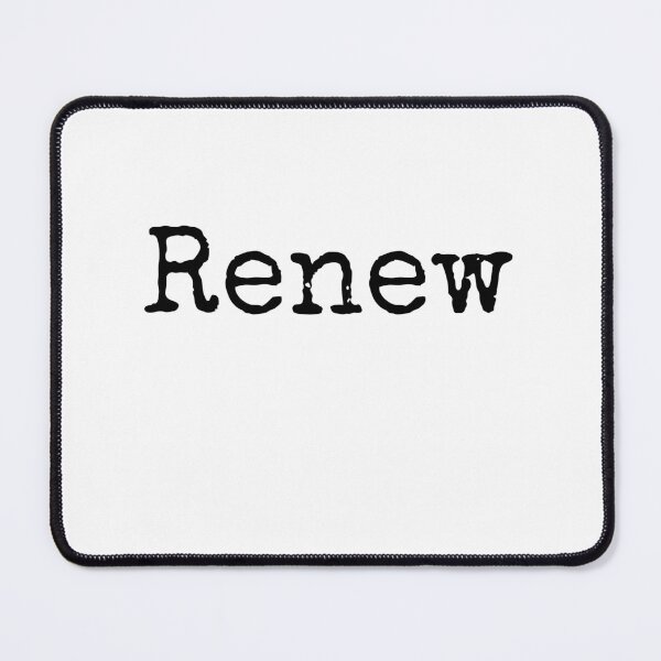 Item preview, Renew - Motivational Word of the Year designed and sold by ActionFocus.