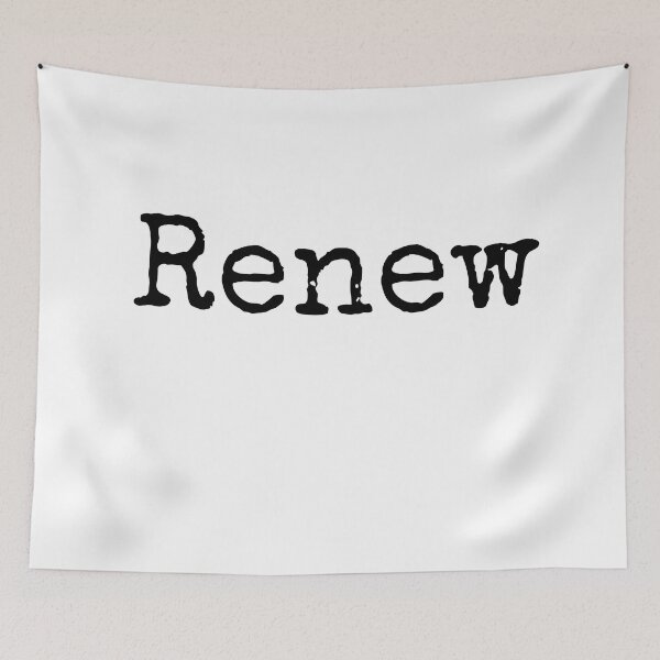 Item preview, Renew - Motivational Word of the Year designed and sold by ActionFocus.