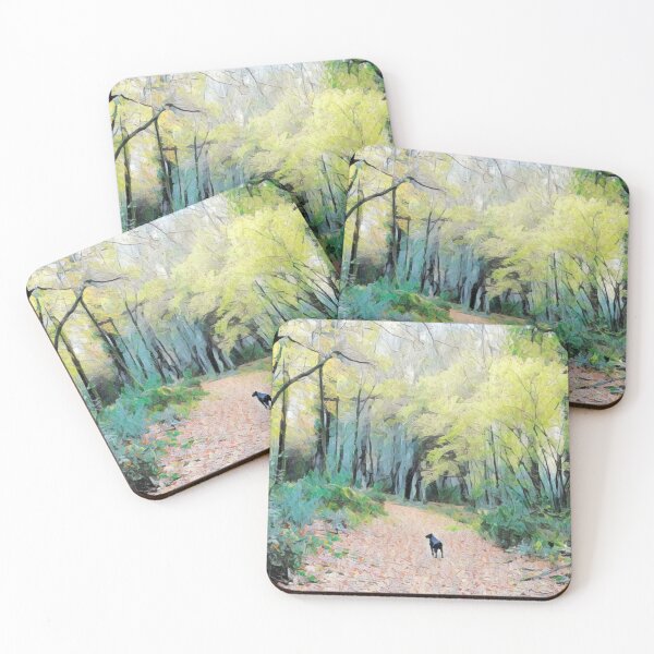 Artikelvorschau, Schöne Natur und Patterdale Terrier 5 entworfen und verkauft von Paws and Ink Art.