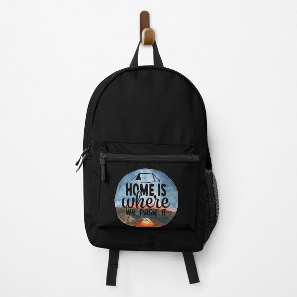 Item preview, Home Is Where We Park It Adventure Camping Vacation designed and sold by Karry-Pat.