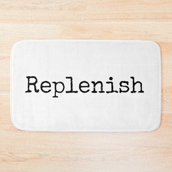 Item preview, Replenish - Motivational Word of the Year designed and sold by ActionFocus.