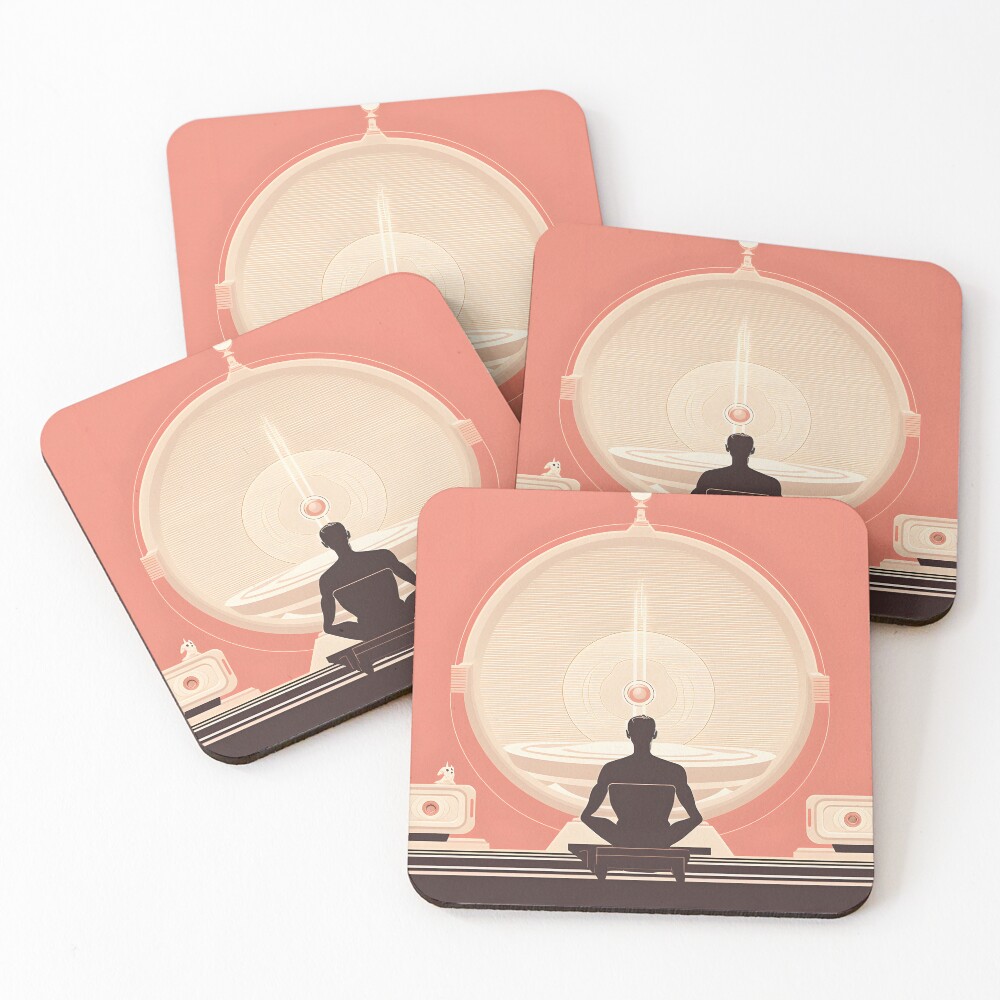 Item preview, Coasters (Set of 4) designed and sold by DistortedMonkey.