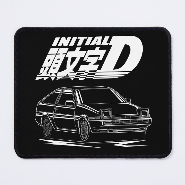 Project D AE86 Treuno Initial D Inspired Mouse Pad Laptop PC Mousepad JDM  Anime