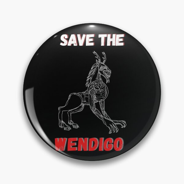 Item preview, SAVE THE WENDIGO - Horror Fan designed and sold by LukjanovArt.