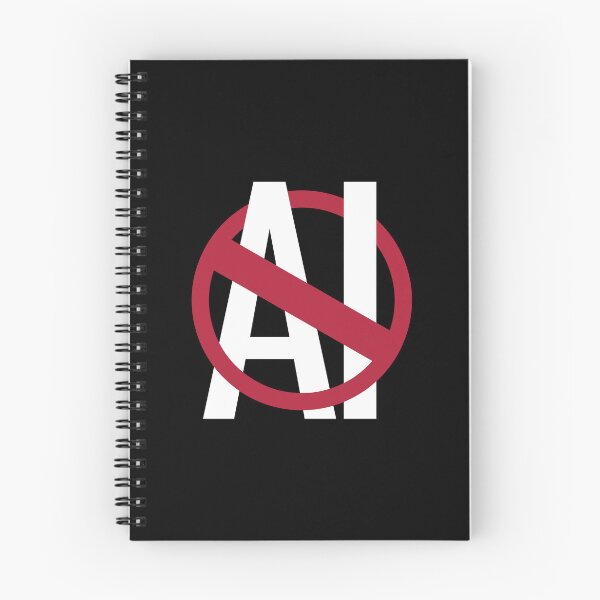 Item preview, Say No to AI Generated Images designed and sold by froastland.