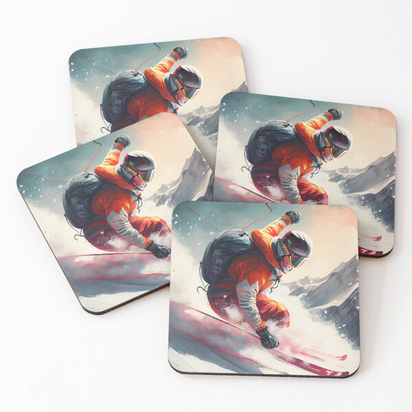 Item preview, Close-Up Skiing Adventure designed and sold by LukeAiWalker.