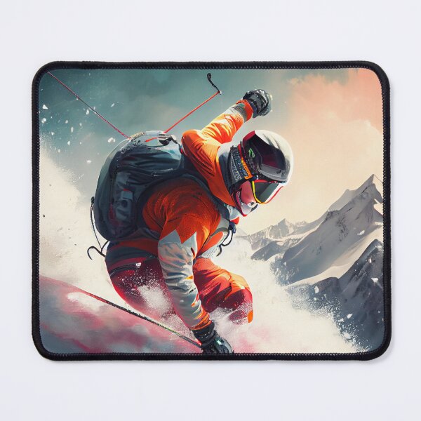 Item preview, Close-Up Skiing Adventure designed and sold by LukeAiWalker.