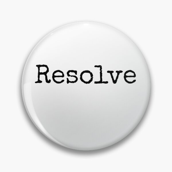 Item preview, Resolve - Motivational Word of the Year designed and sold by ActionFocus.