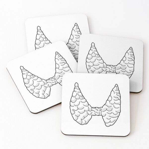 Item preview, Thyroid Line Art Large designed and sold by Organoleptic.
