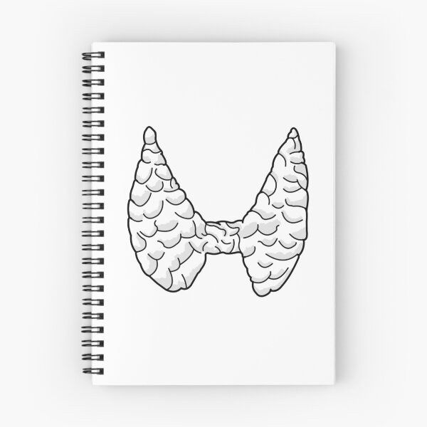 Item preview, Thyroid Line Art Large designed and sold by Organoleptic.