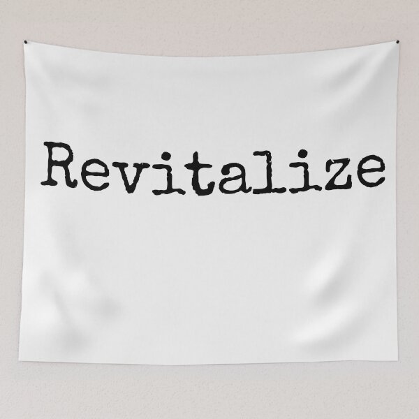 Item preview, Revitalize - Motivational Word of the Year designed and sold by ActionFocus.
