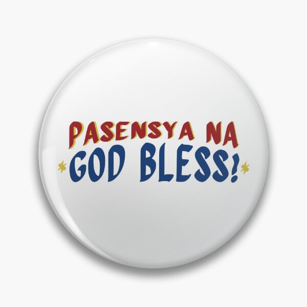 Item preview, Pinoy Jeepney Sign - Pasensya na God Bless! designed and sold by Serendipity Studios.