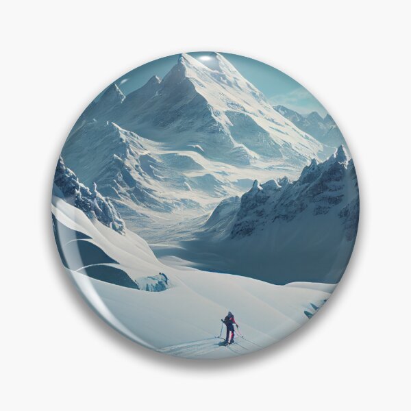 Item preview, skiing in a Winter Wonderland designed and sold by LukeAiWalker.