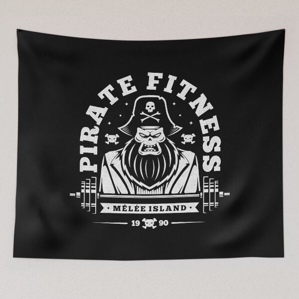 Item preview, Pirate Fitness designed and sold by AlundrART.