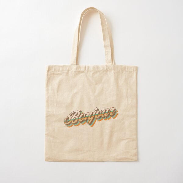 Bonjour Tote Bags for Sale | Redbubble