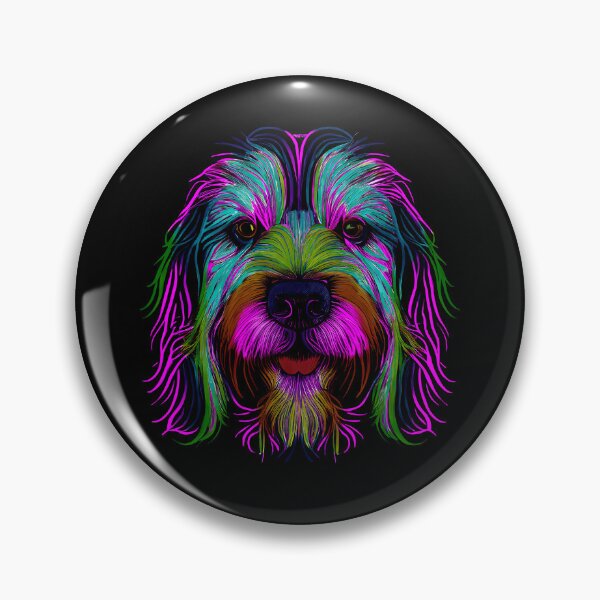Artikelvorschau, Bearded Collie Dog Colorful Paint Splash entworfen und verkauft von rafaeltto.