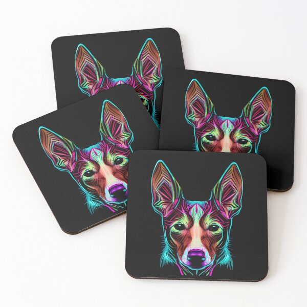 Item preview, Basenji Dog Colorful Paint Splash designed and sold by rafaeltto.