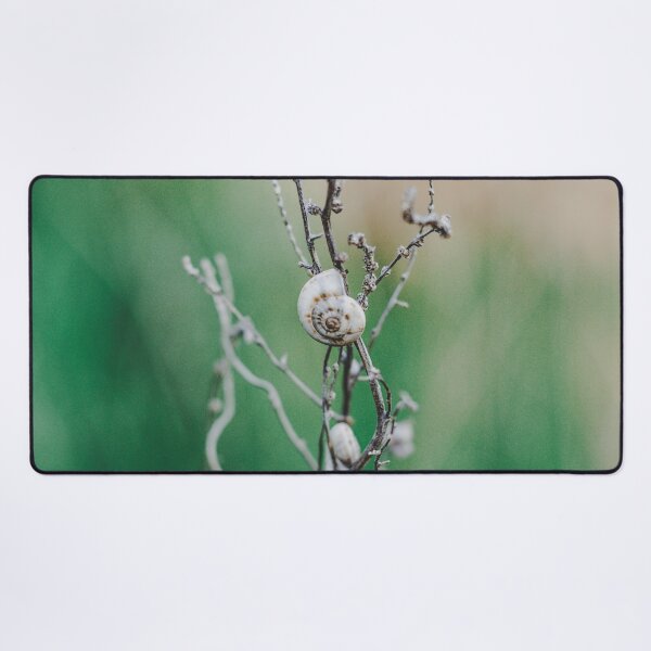 Item preview, snail shell on branch Green nature designed and sold by Phanaturalis.