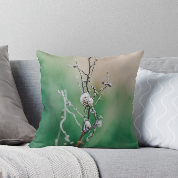 Item preview, snail shell on branch Green nature designed and sold by Phanaturalis.
