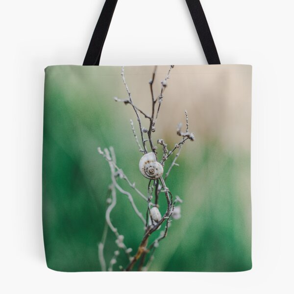 Item preview, snail shell on branch Green nature designed and sold by Phanaturalis.