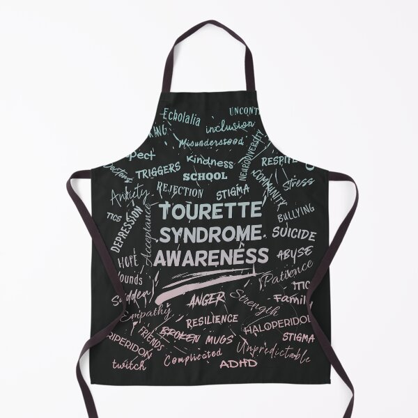 Item preview, Tourette Syndrome Awareness - Typography Word Description of Life With Tourettes designed and sold by MJDezigns.