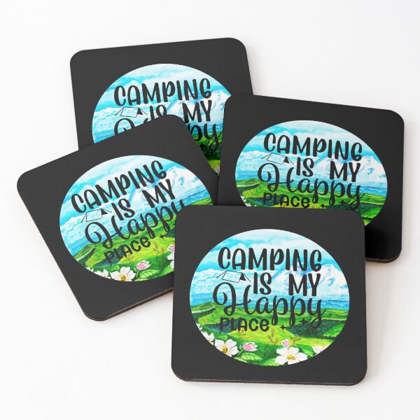 Item preview, Camping Is My Happy Place Adventure RV Vacation designed and sold by Karry-Pat.