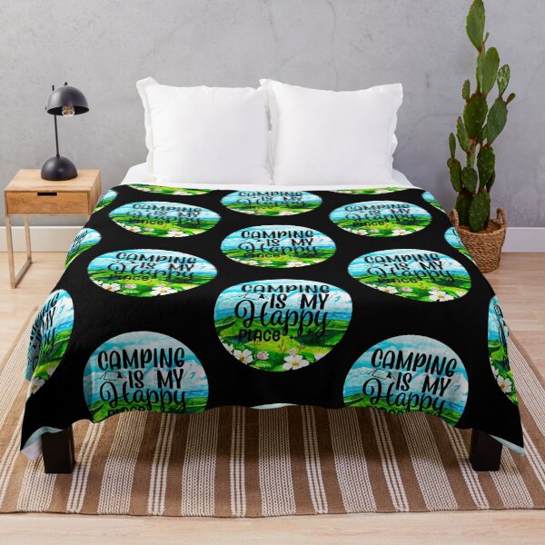 Item preview, Camping Is My Happy Place Adventure RV Vacation designed and sold by Karry-Pat.