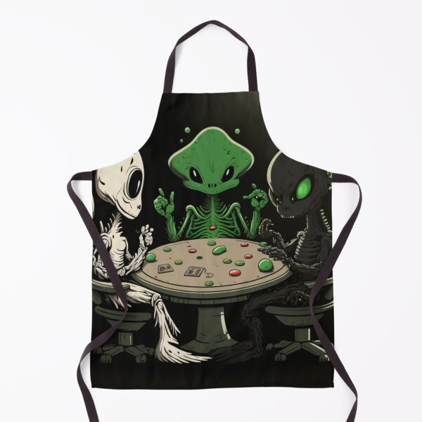 Item preview, Poker player, Poker face, Funny alien art designed and sold by YZO-Design.