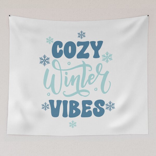 Item preview, Cozy Winter Vibes designed and sold by HappyLifeCreate.