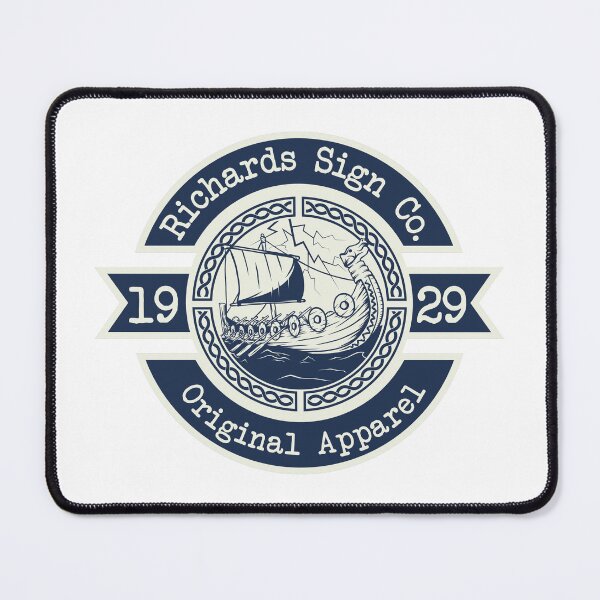 Item preview, Viking Longboat Blue - Richards Sign Co Original Apparel  designed and sold by RichardsSignCo.