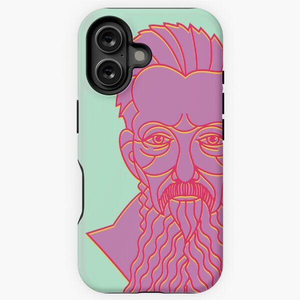 Ludwig Andreas von Feuerbach (pop palette version) iPhone Tough Case
